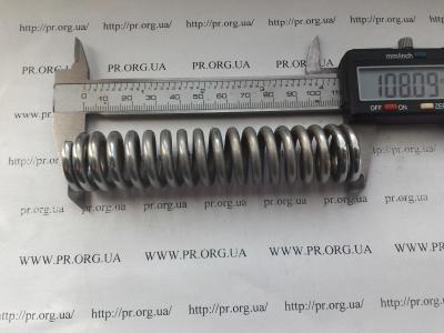 Пружина стиснення 4 х 23,3 х 108 (Артикул: S3943)