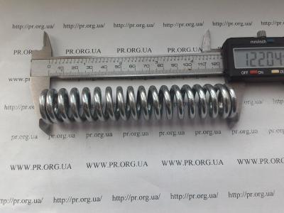 Пружина стиснення 4 х 23,2 х 122 (Артикул: S3946)