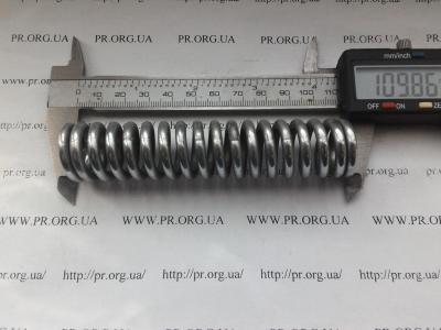 Пружина сжатия 4 х 23 х 110 (Артикул: S3951)