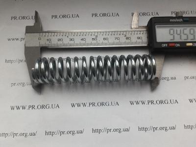 Пружина стиснення 3 х 21 х 94,5 (Артикул: S3960)