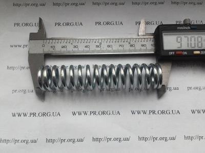 Пружина стиснення 3 х 21 х 97 (Артикул: S3963)