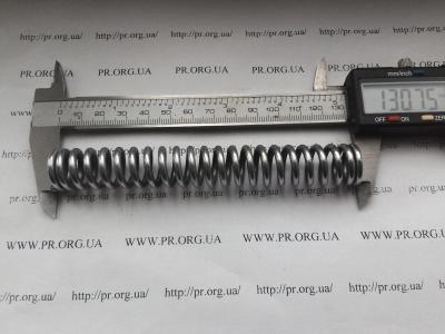 Пружина стиснення 3 х 18 х 130,7 (Артикул: S3971)
