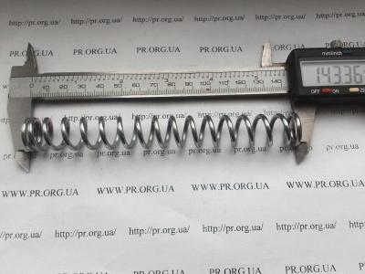 Пружина сжатия 2,5 х 17,5 х 143 (Артикул: S3977)