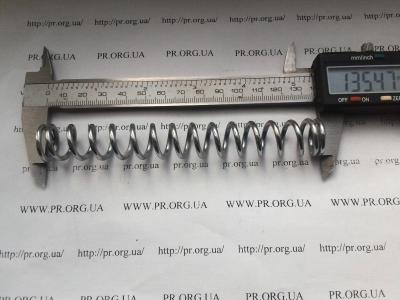 Пружина сжатия 2,5 х 18 х 135,5 (Артикул: S3979)