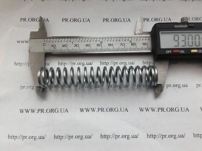 Пружина сжатия 2 х 17 х 93 (Артикул: S3992)