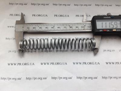 Пружина сжатия 2 х 16,5 х 111,5 (Артикул: S4000)
