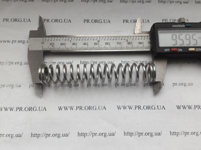 Пружина сжатия 2 х 16,5 х 96 (Артикул: S4009)