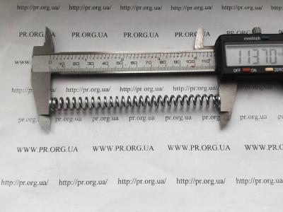 Пружина сжатия 1,5 х 9,4 х 113,5 (Артикул: S4014)