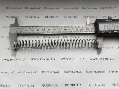 Пружина сжатия 1,4 х 13,8 х 141 (Артикул: S4026)