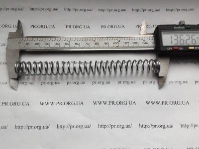 Пружина сжатия 1,4 х 13,8 х 136 (Артикул: S4032)