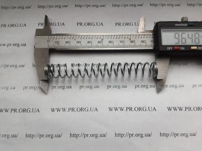 Пружина стиснення 1,3 х 13 х 96,5 (Артикул: S4036)