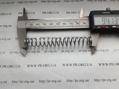 Пружина сжатия 1,3 х 13 х 94 (Артикул: S4037)