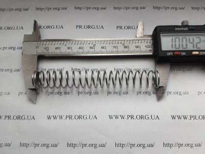Пружина стиснення 1,2 х 14,8 х 100,5 (Артикул: S4045)