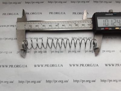 Пружина сжатия 1 х 14 х 101 (Артикул: S4046)