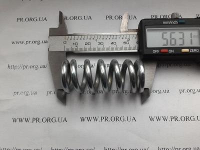 Пружина сжатия 4 х 23,8 х 56,5 (Артикул: S4051)