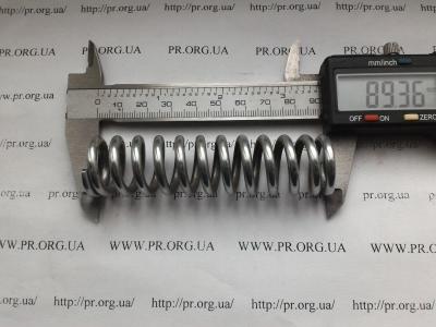 Пружина сжатия 3,5 х 22,8 х 89 (Артикул: S4053)