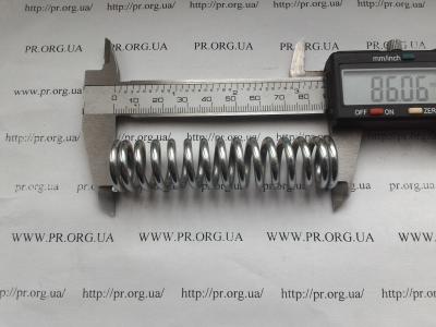 Пружина сжатия 3 х 20 х 86 (Артикул: S4057)