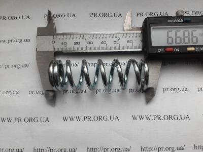 Пружина сжатия 3 х 21,8 х 67 (Артикул: S4062)