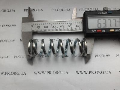 Пружина сжатия 3 х 20,8 х 64 (Артикул: S4066)