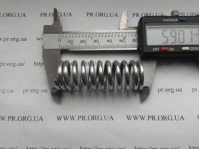 Пружина сжатия 3 х 21 х 59 (Артикул: S4068)