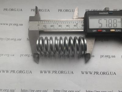 Пружина сжатия 3 х 21 х 58 (Артикул: S4071)