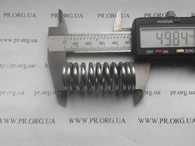 Пружина сжатия 3 х 20 х 50 (Артикул: S4072)