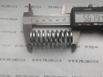 Пружина сжатия 3 х 21 х 56,7 (Артикул: S4074)