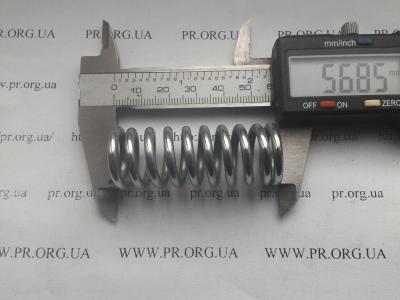 Пружина сжатия 3 х 20,7 х 56,8 (Артикул: S4075)
