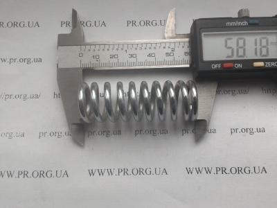 Пружина сжатия 3 х 20,4 х 58 (Артикул: S4076)