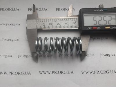 Пружина сжатия 3 х 20 х 52,5 (Артикул: S4077)