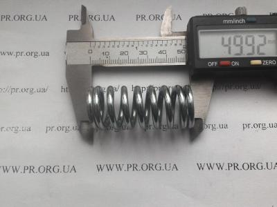 Пружина стиснення 3 х 21 х 50 (Артикул: S4078)