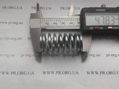 Пружина сжатия 3 х 21 х 48 (Артикул: S4079)
