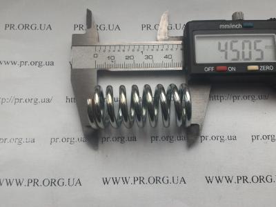 Пружина стиснення 3 х 21 х 45 (Артикул: S4086)