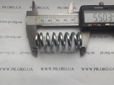 Пружина сжатия 3 х 20 х 55 (Артикул: S4088)
