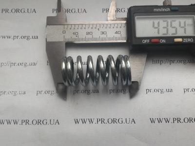 Пружина сжатия 3 х 20 х 43,5 (Артикул: S4093)
