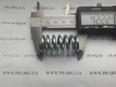 Пружина сжатия 3 х 20 х 42,2 (Артикул: S4094)