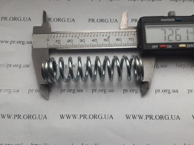 Пружина сжатия 2,5 х 19,5 х 72,5 (Артикул: S4100)