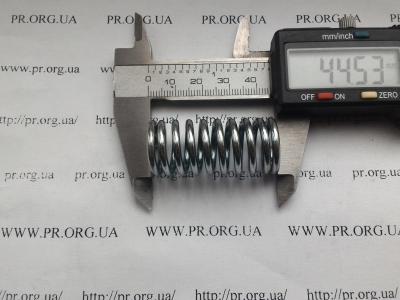 Пружина сжатия 2,5 х 19,4 х 44,5 (Артикул: S4107)