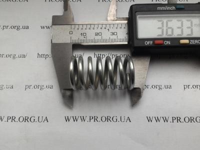 Пружина стиснення 2,5 х 20 х 36,5 (Артикул: S4112)
