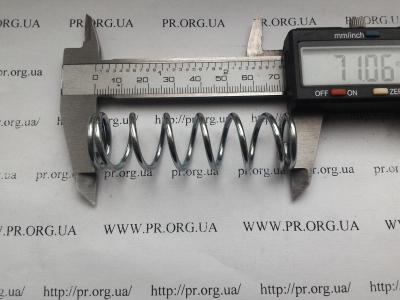 Пружина сжатия 2,2 х 20 х 71 (Артикул: S4120)