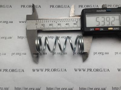 Пружина стиснення 2,2 х 19,4 х 54 (Артикул: S4123)