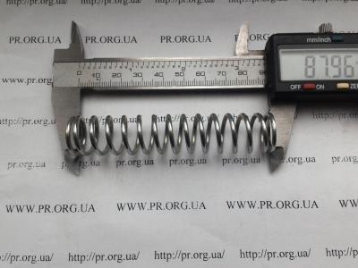 Пружина стиснення 2 х 18 х 88 (Артикул: S4126)