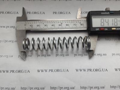 Пружина стиснення 2 х 18 х 84 (Артикул: S4128)