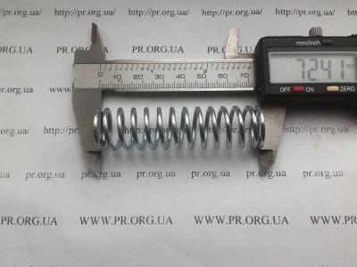 Пружина стиснення 2 х 19 х 72,5 (Артикул: S4132)