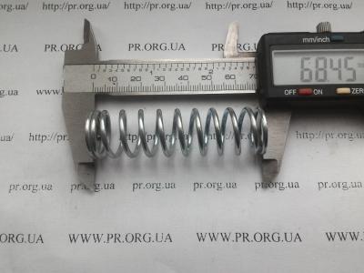 Пружина стиснення 2 х 19 х 68,5 (Артикул: S4134)