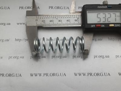 Пружина сжатия 2 х 18 х 53 (Артикул: S4141)