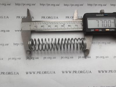 Пружина стиснення 1,5 х 17,6 х 77 (Артикул: S4150)