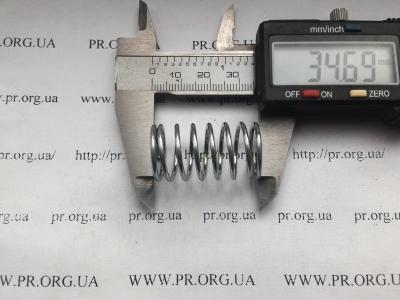 Пружина стиснення 1,5 х 18,5 х 34,5 (Артикул: S4154)