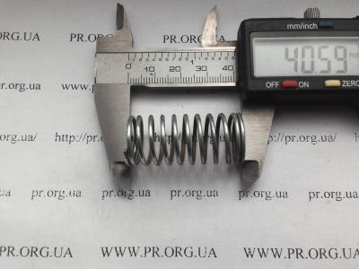 Пружина стиснення 1,5 х 18 х 40,5 (Артикул: S4156)