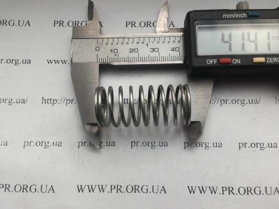 Пружина сжатия 1,5 х 18,5 х 41,5 (Артикул: S4158)
